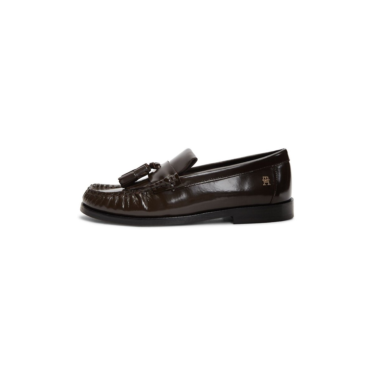 Tassel Leather Loafers brown, TOMMY HILFIGER