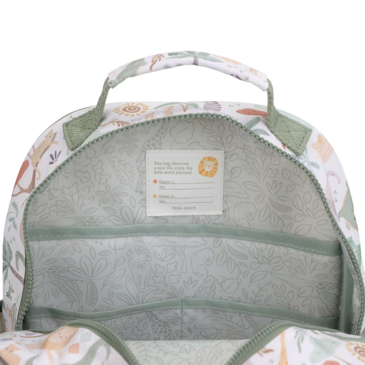 Sac à dos enfant multicolore, LITTLE DUTCH