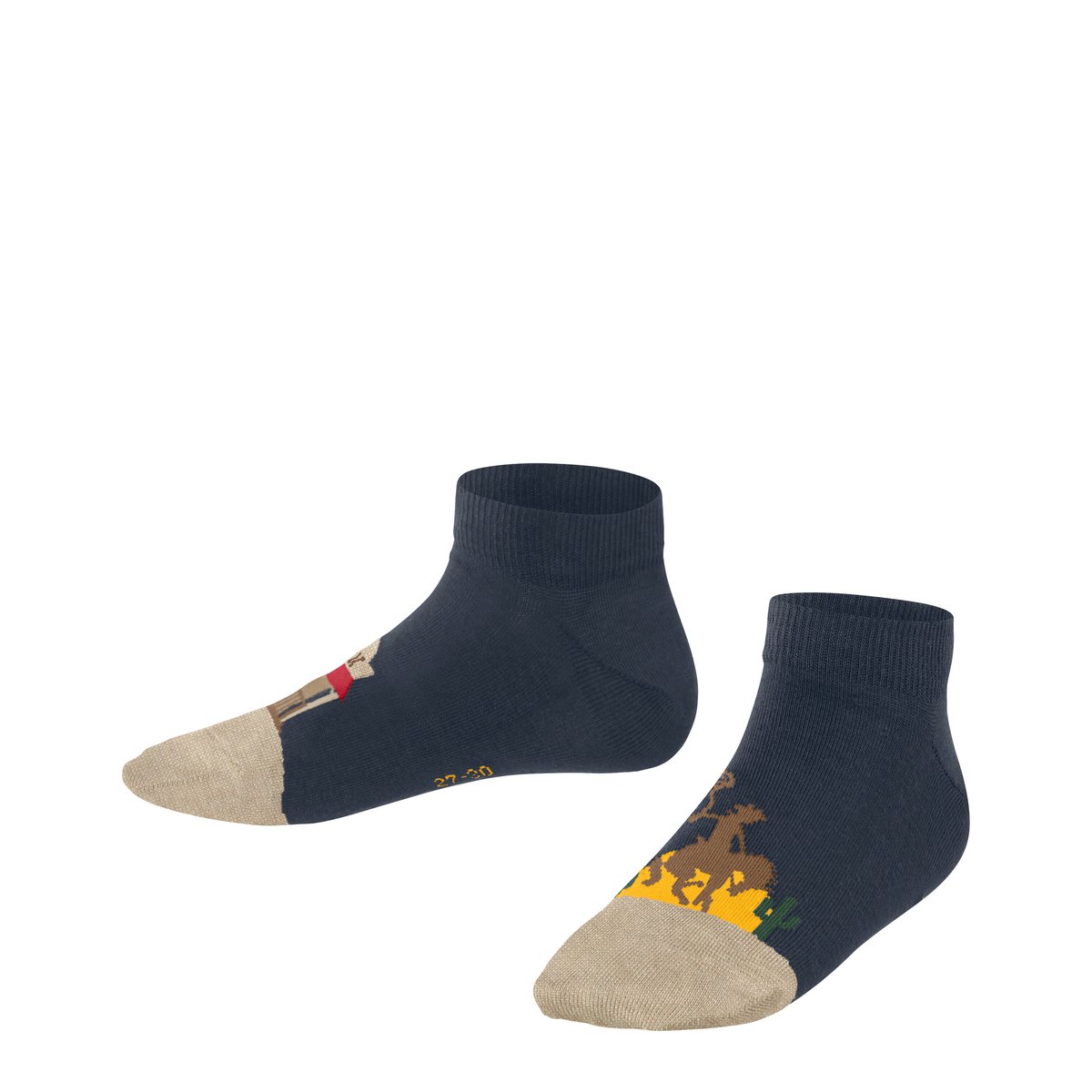 Socquettes Wild West space bleu, FALKE