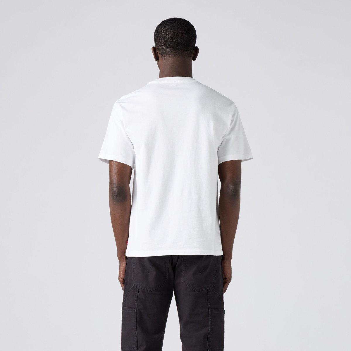 T-shirt graphique coupe vintage blanc - lse_batwing badge white+, LEVI'S