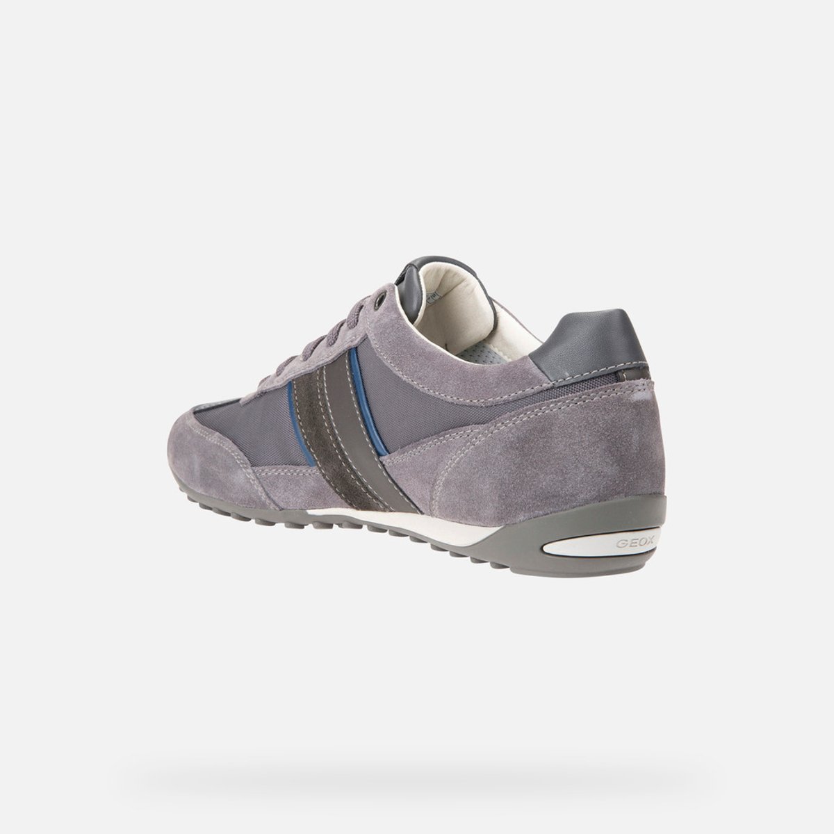 Baskets Wells gris foncé, GEOX