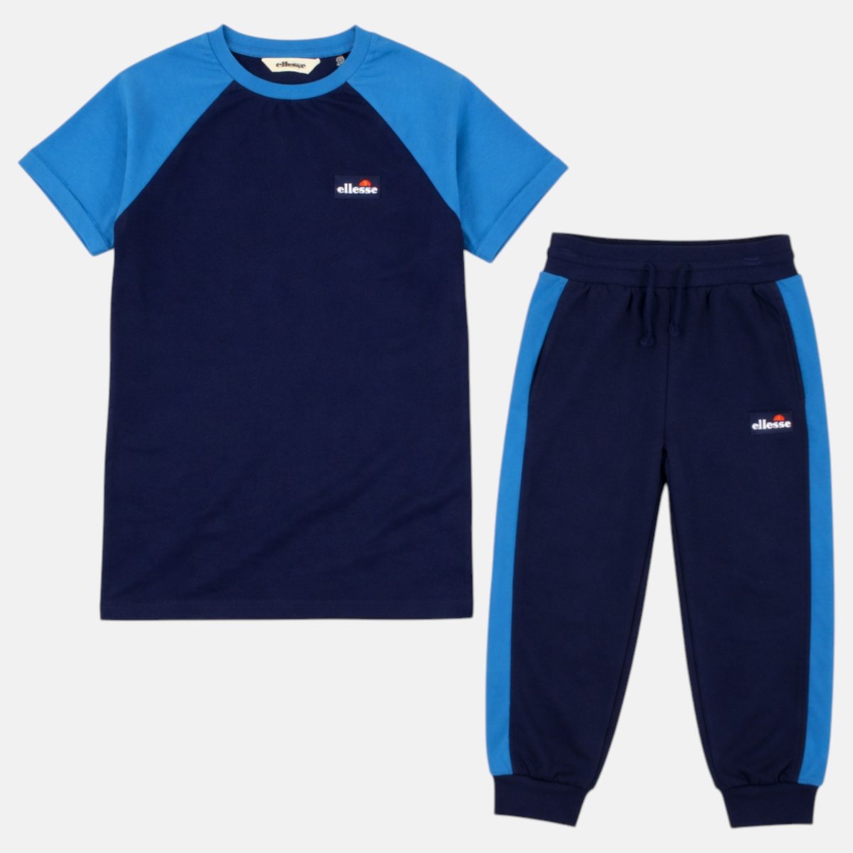 Lot de 2 t-shirts manches courtes et pantalon de jogging TEAM bleu marine, ELLESSE
