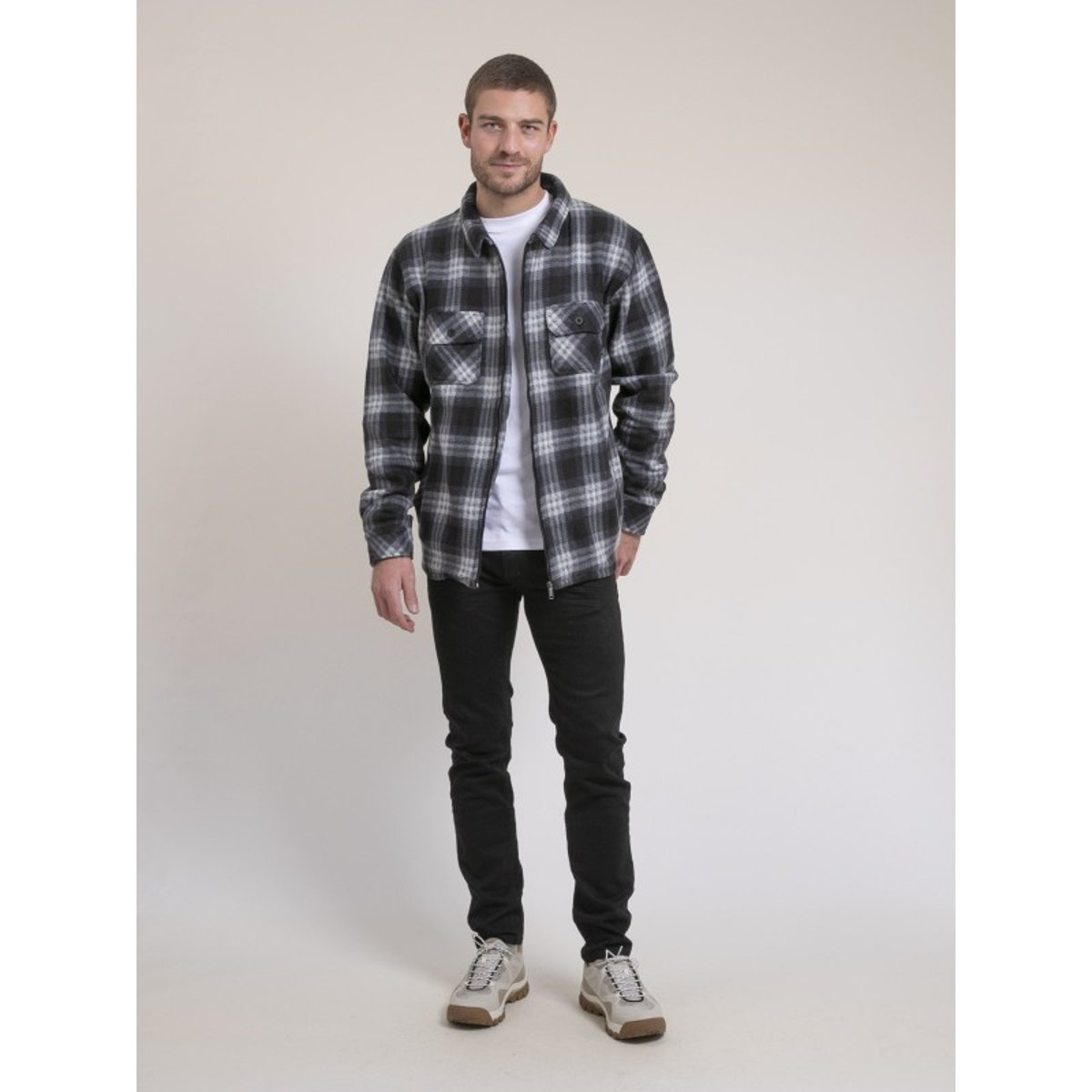 Surchemise Carreaux Tacanolo noir, RITCHIE