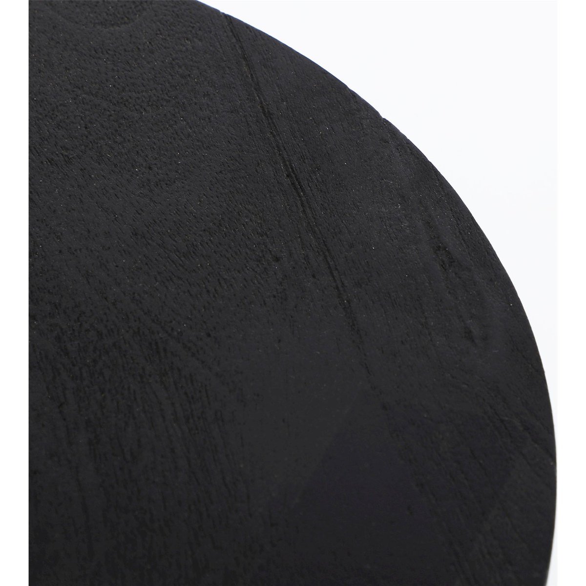Table d'appoint sculpturale en manguier noir, RECOLLECTION