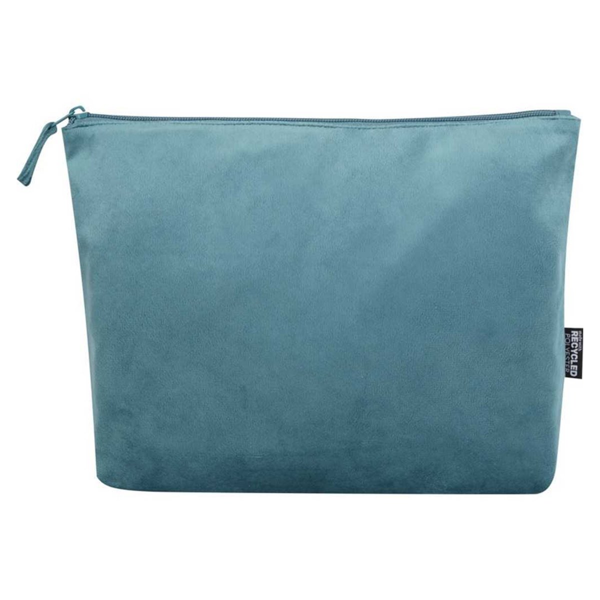 Lot de 2 trousses de toilette en velours SWIFT bleu clair, FLOSO