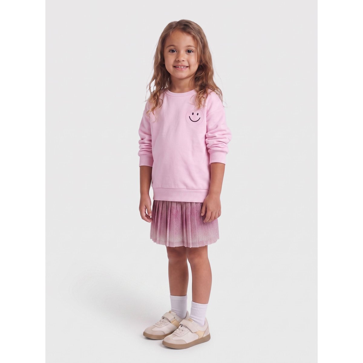 Jupe Froncée rose wine, KIDS ONLY