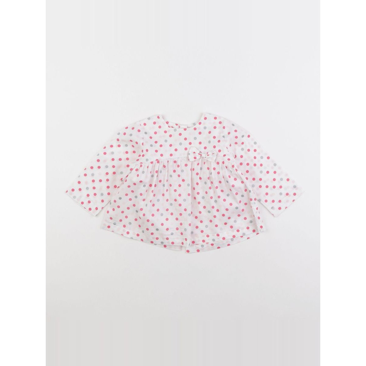 Blouse - Très bon état blanc, rose, VERTBAUDET
