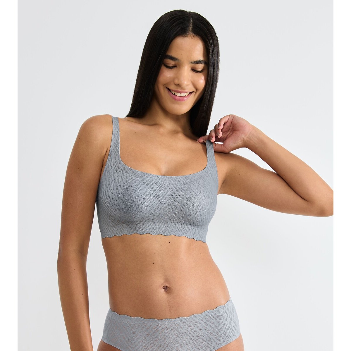 Brassière ZERO FEEL BLISS gris, SLOGGI