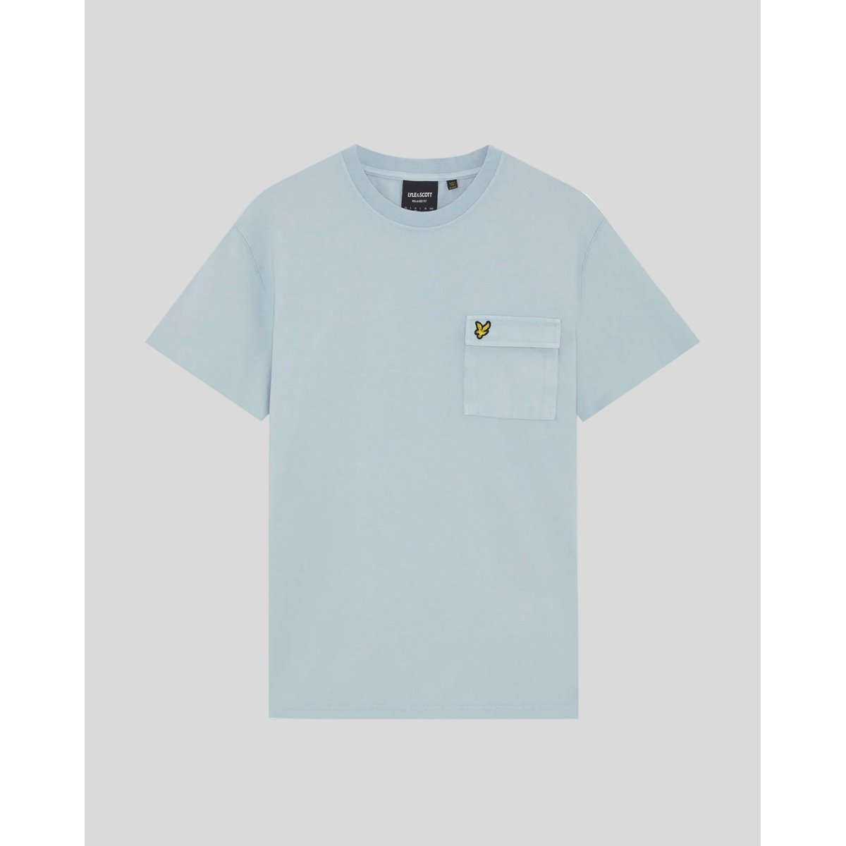 T-shirt poche cargo bleu opale, LYLE & SCOTT