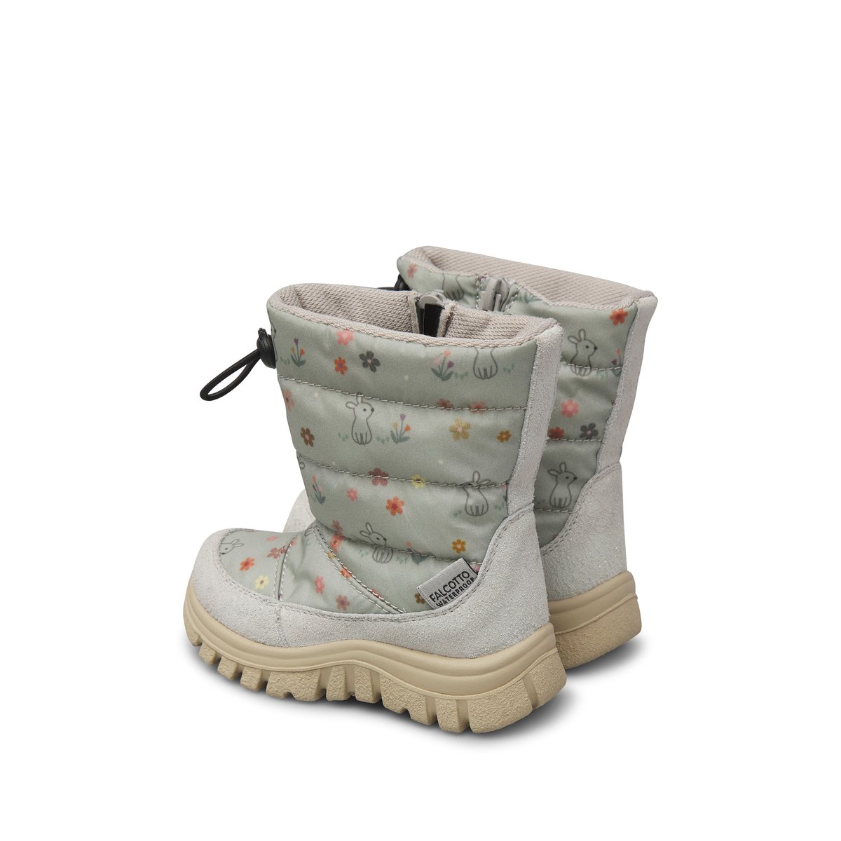 Bottes en suède et tissu POZNURR 3 WP argent-, FALCOTTO