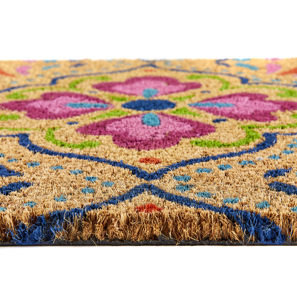Bright Tile Coir Doormat multi-coloured, MY MAT