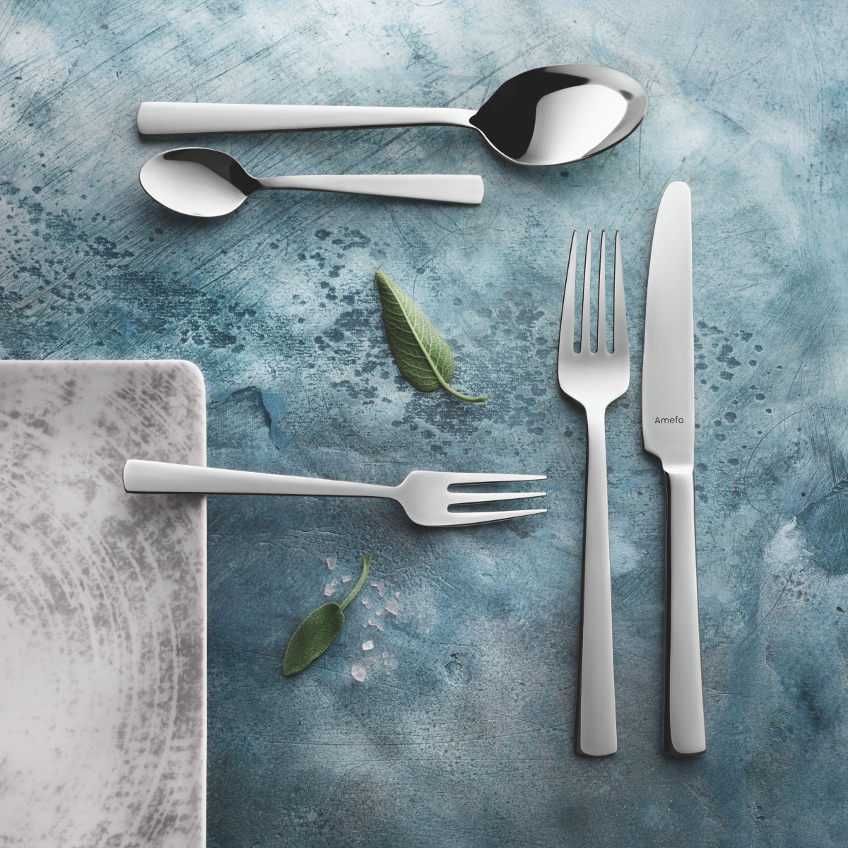 Service à gâteau 13 pièces - MODERNO inox, AMEFA