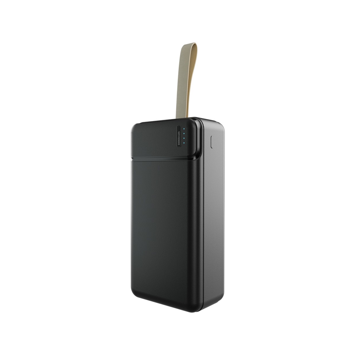 Batterie externe grande capacité 30 000 mAh TRAVEL noir, LIVOO