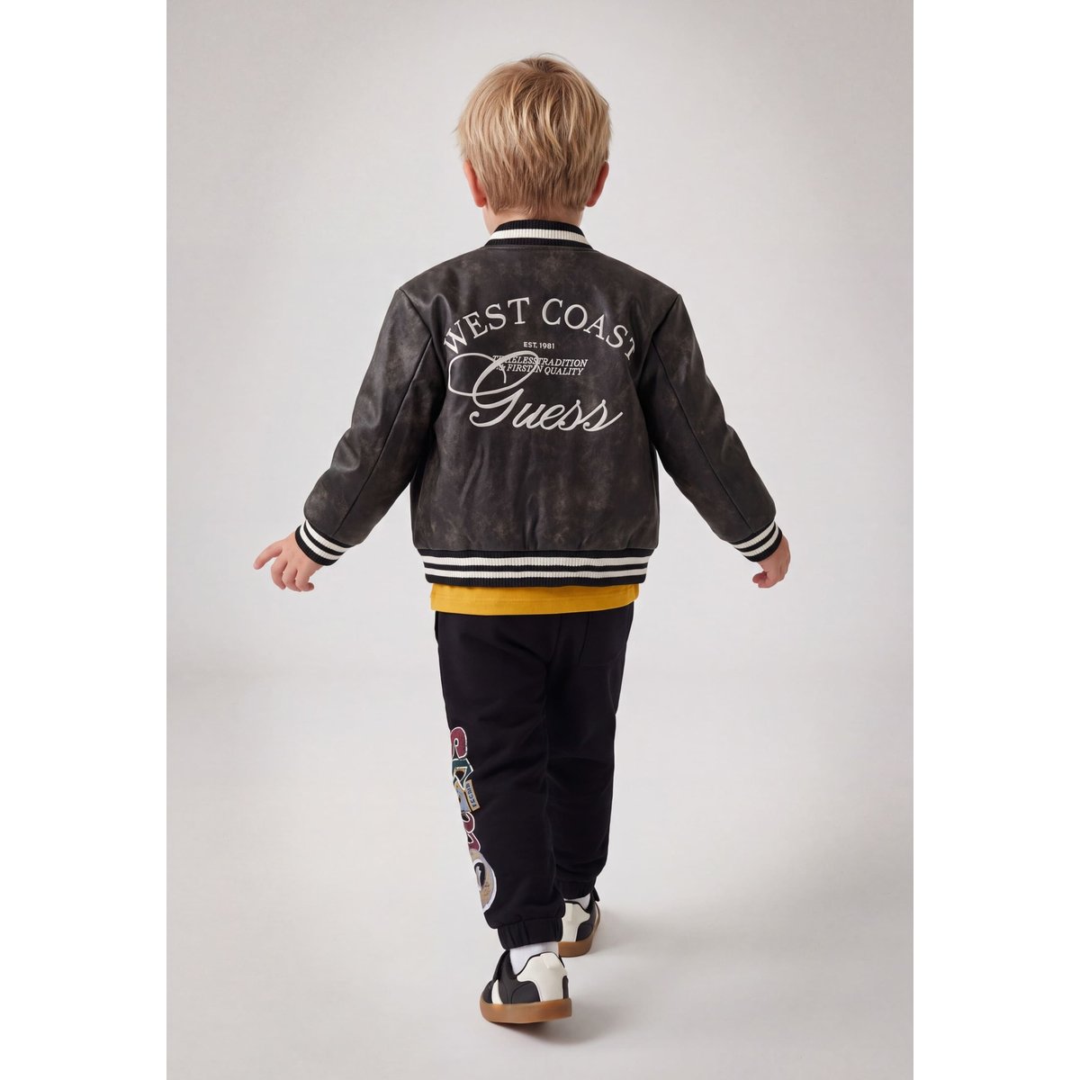 Veste Bomber Matelassée noir, GUESS KIDS