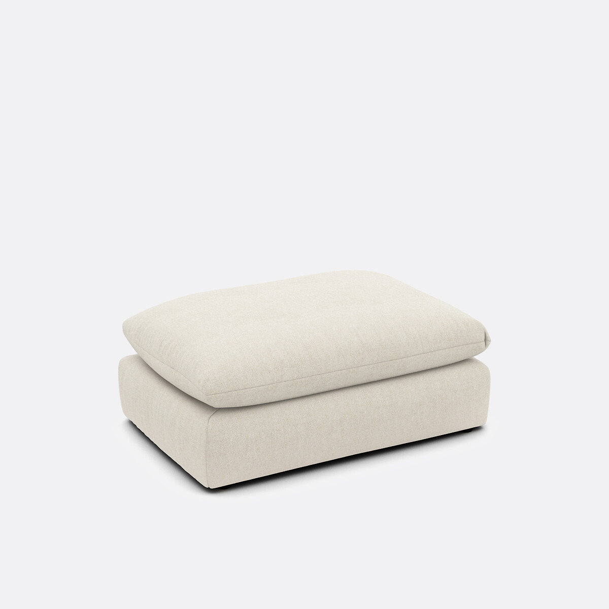 Pouf modulable, polyester, Malo ecru, LA REDOUTE INTERIEURS