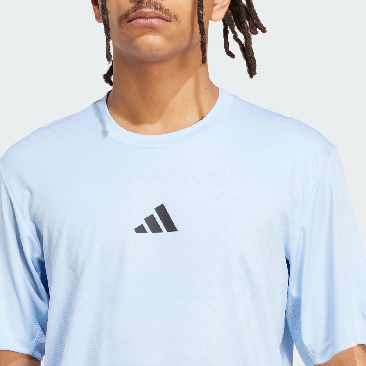 T-Shirt Primelift 3-Stripes T-Shirt Primelift 3-Stripes glow blue, adidas Performance