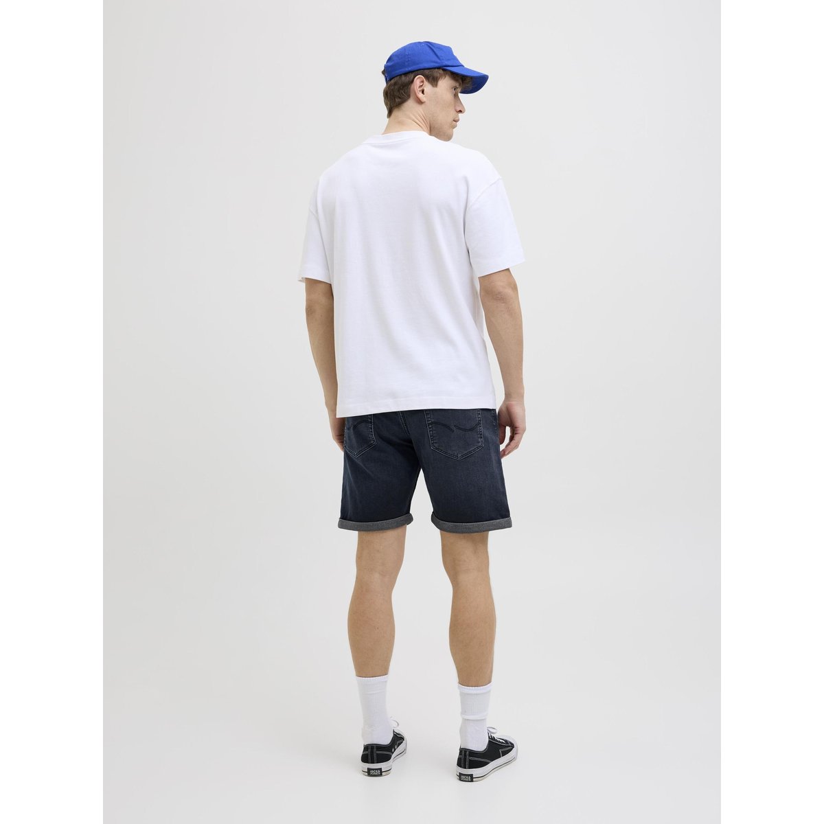 Short Coupe Classique blue denim, JACK & JONES