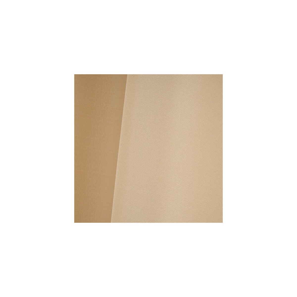 Rideau toile Oxford beige - 140x260cm beige, WADIGA