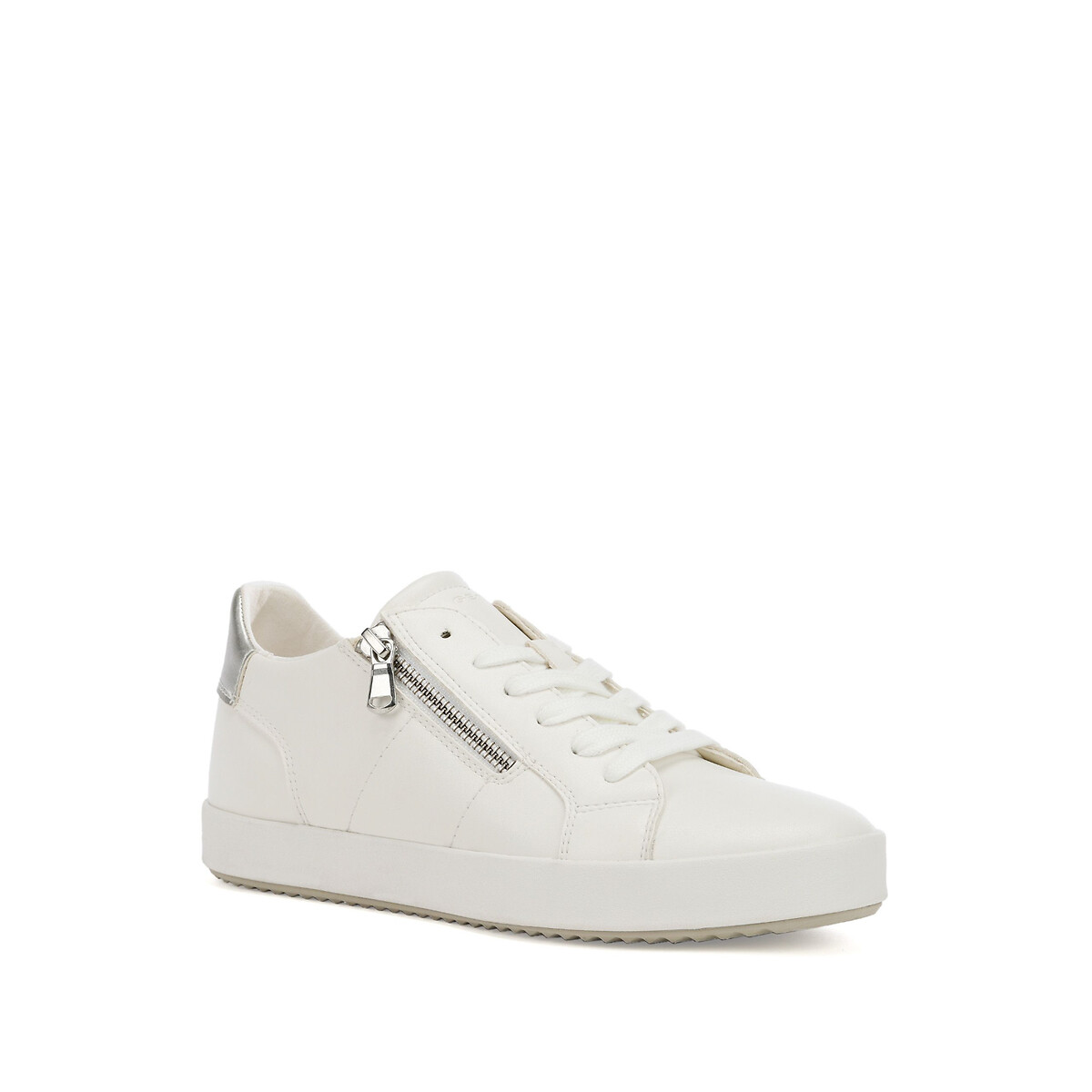 Blomiee Breathable Zipped Trainers white, GEOX
