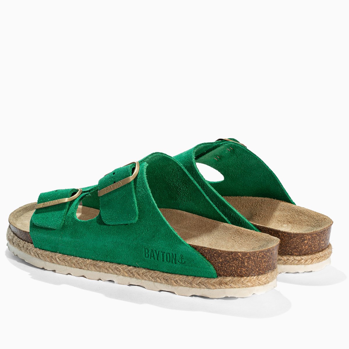Sandales BENALLA vert, BAYTON