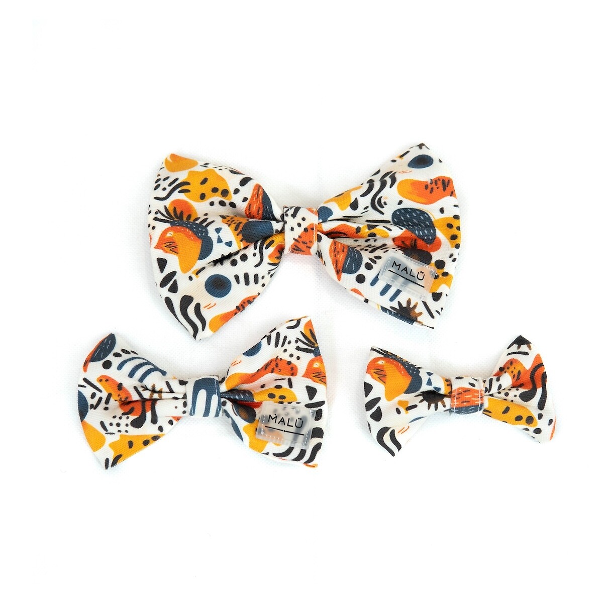 Laço Miori, Malü Pet Wear laranja, MALU PET WEAR