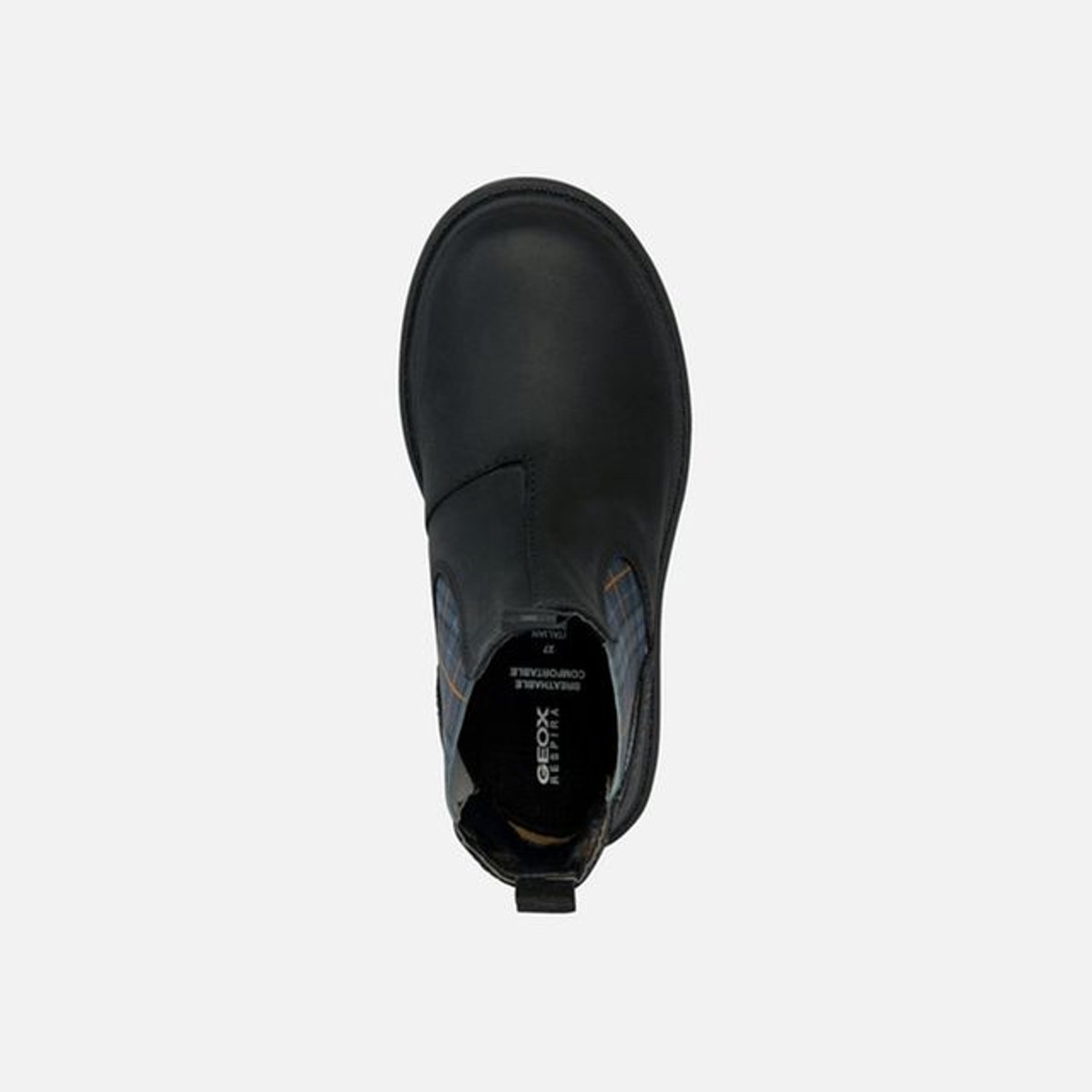 Bottines  J SHAYLAX noir/jaune foncé, GEOX