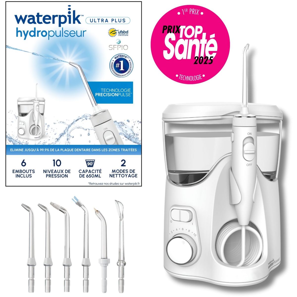 Hydropulseur WF-150 couleur unique, WATERPIK