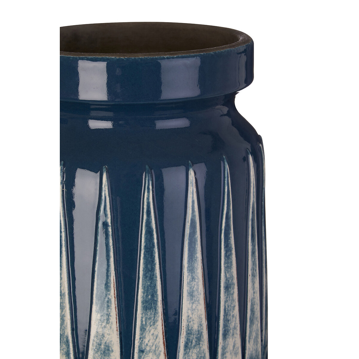 27cm Blue Earthenware Vase blue, SO'HOME