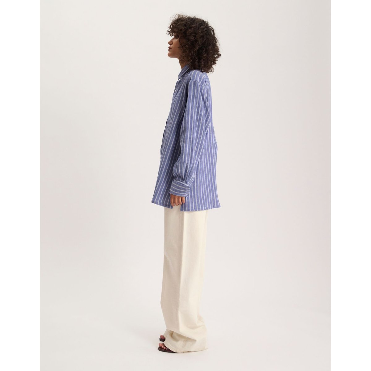Chemise Nova en coton rayé, INES DE LA FRESSANGE PARIS
