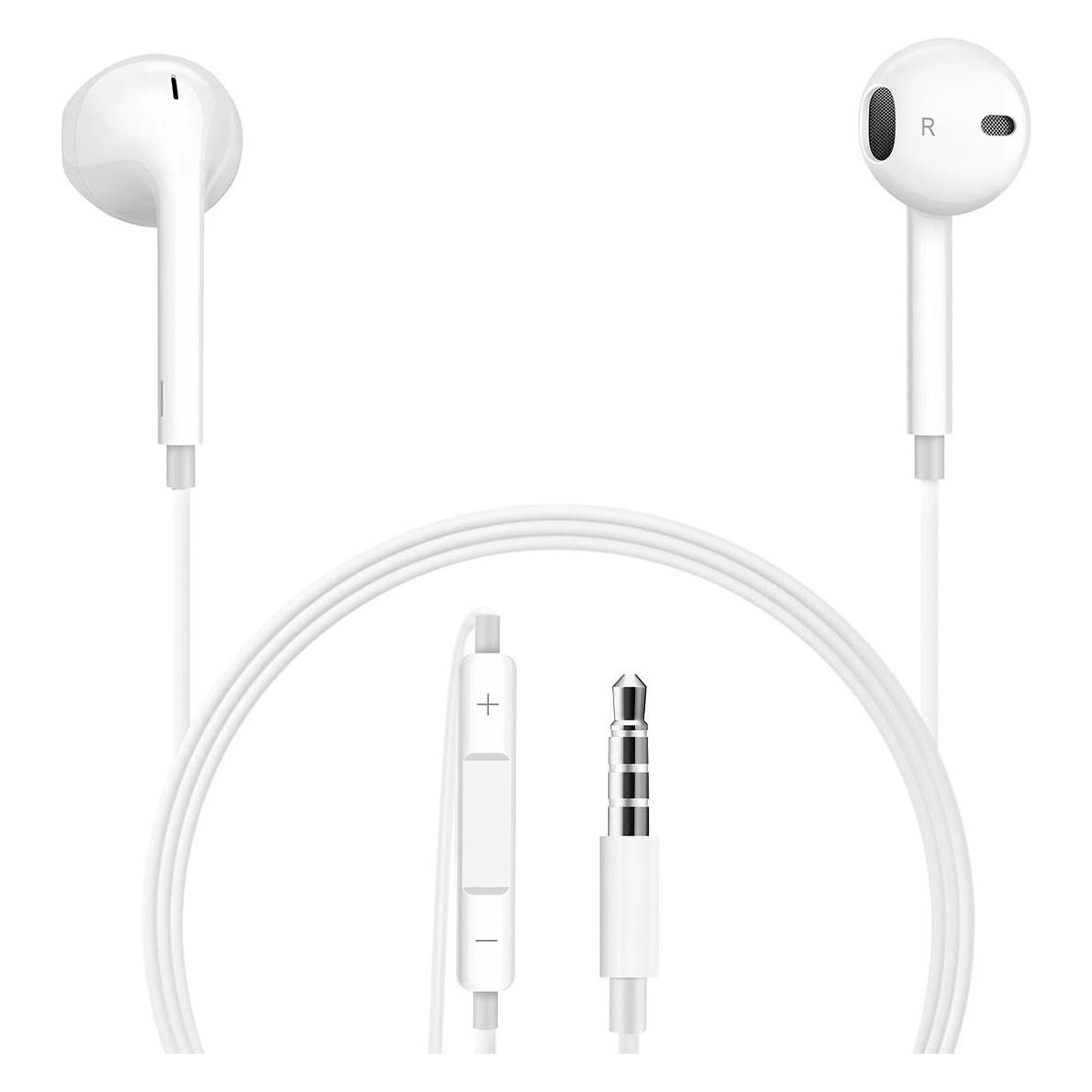 Ecouteurs EarPods (mini-jack 3.5 mm) blanc, APPLE