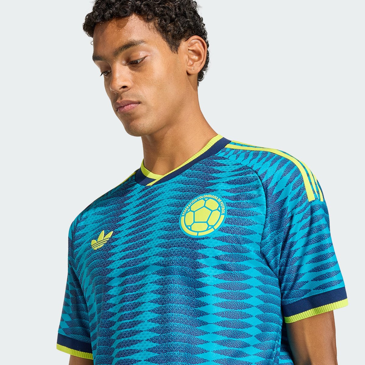 Maillot Extérieur Colombie 26 Authentique Maillot Extérieur Colombie 26 Authentique mystery petrol / team navy blue 2, adidas Performance