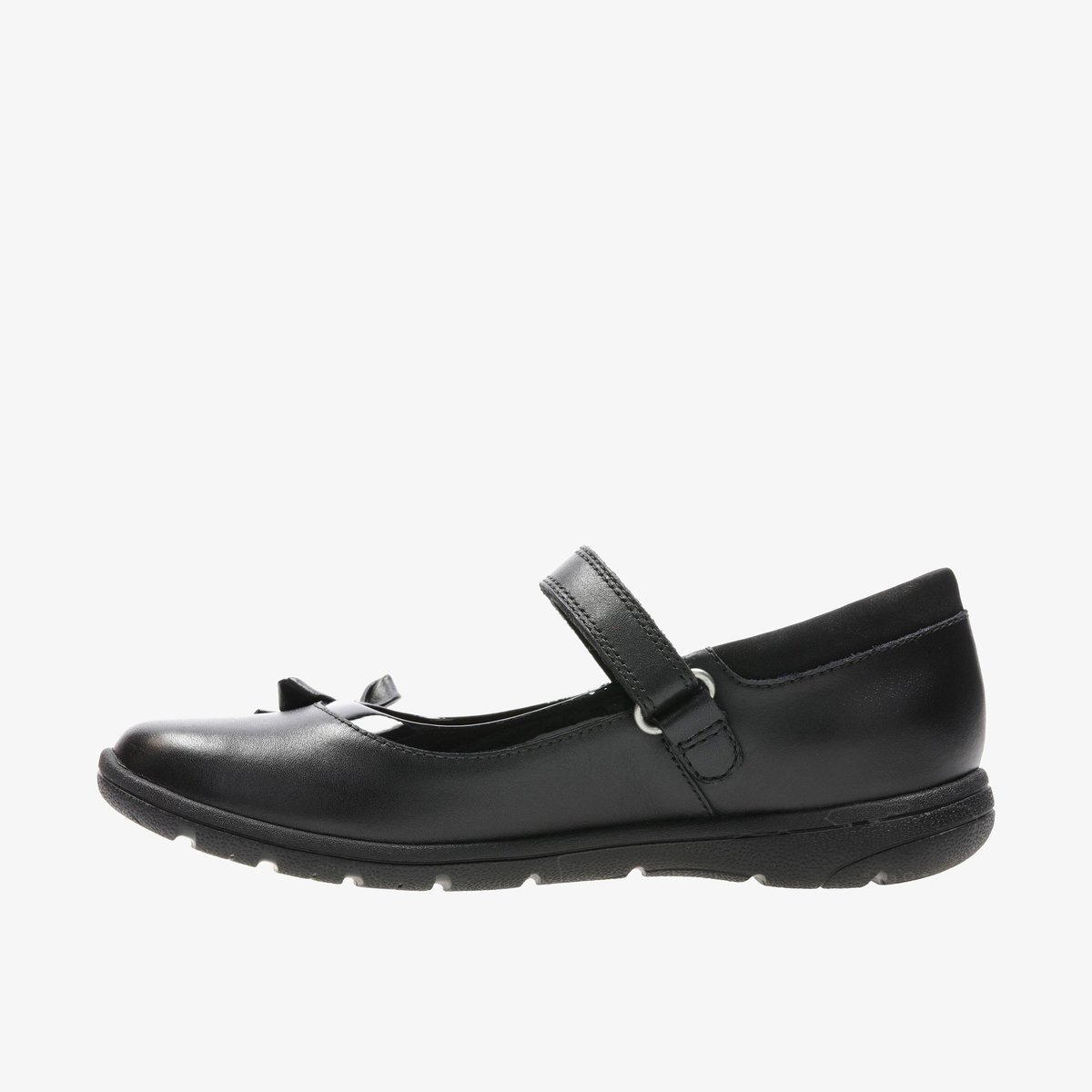 Ballerines Cuir VENTURE STAR noir, CLARKS