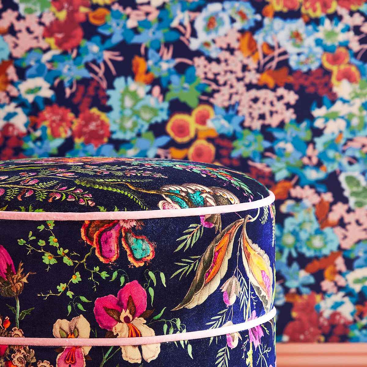 Wildflower Meadow Lapis and Aquamarine Wallpaper blue, HARLEQUIN X SOPHIE ROBINSON