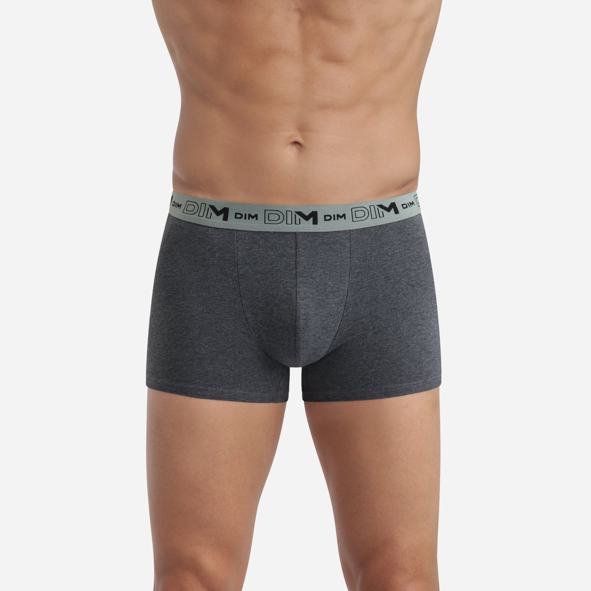 Lot de 3 Boxers Coton stretch bleu marine, DIM