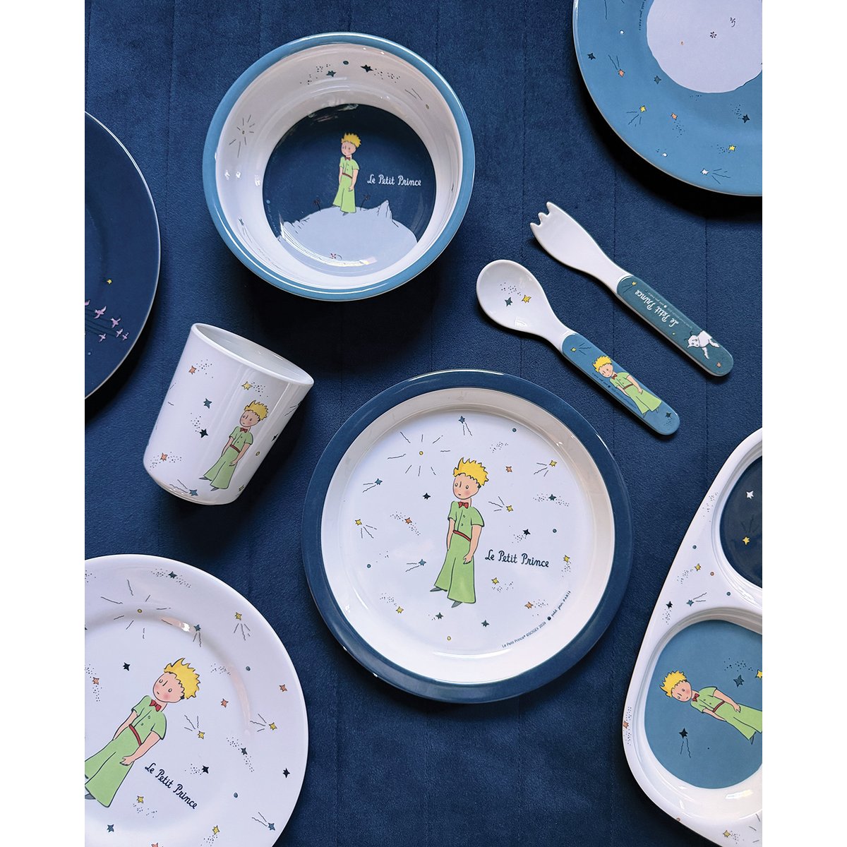 Coffret cadeau 5 pièces LE PETIT PRINCE blanc, PETIT JOUR