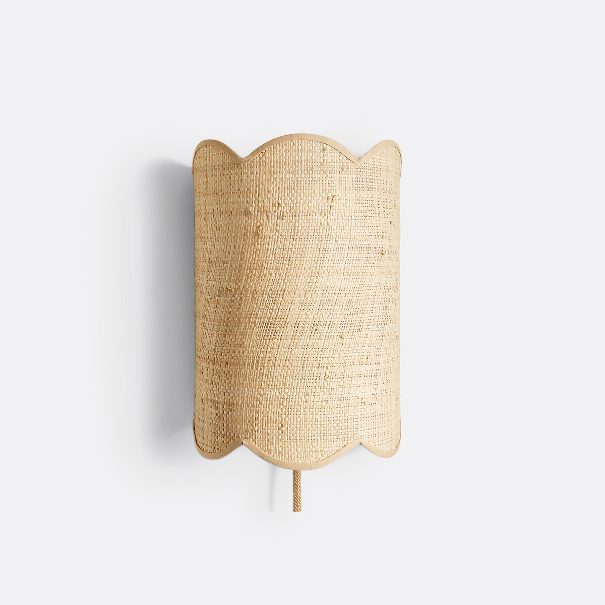 Dolkie Raffia Wall Light natural, LA REDOUTE INTERIEURS