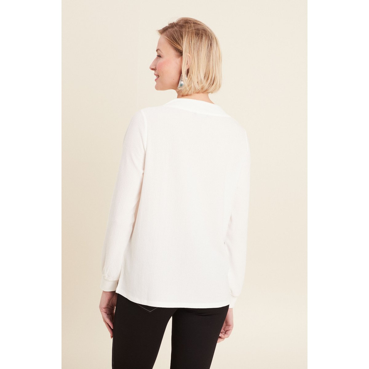 T-shirt manches longues blanc, BREAL