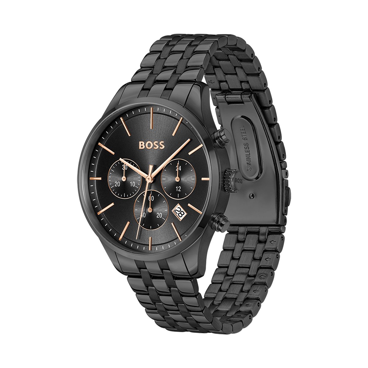 Montre Analogique AVERY noir noir noir, BOSS
