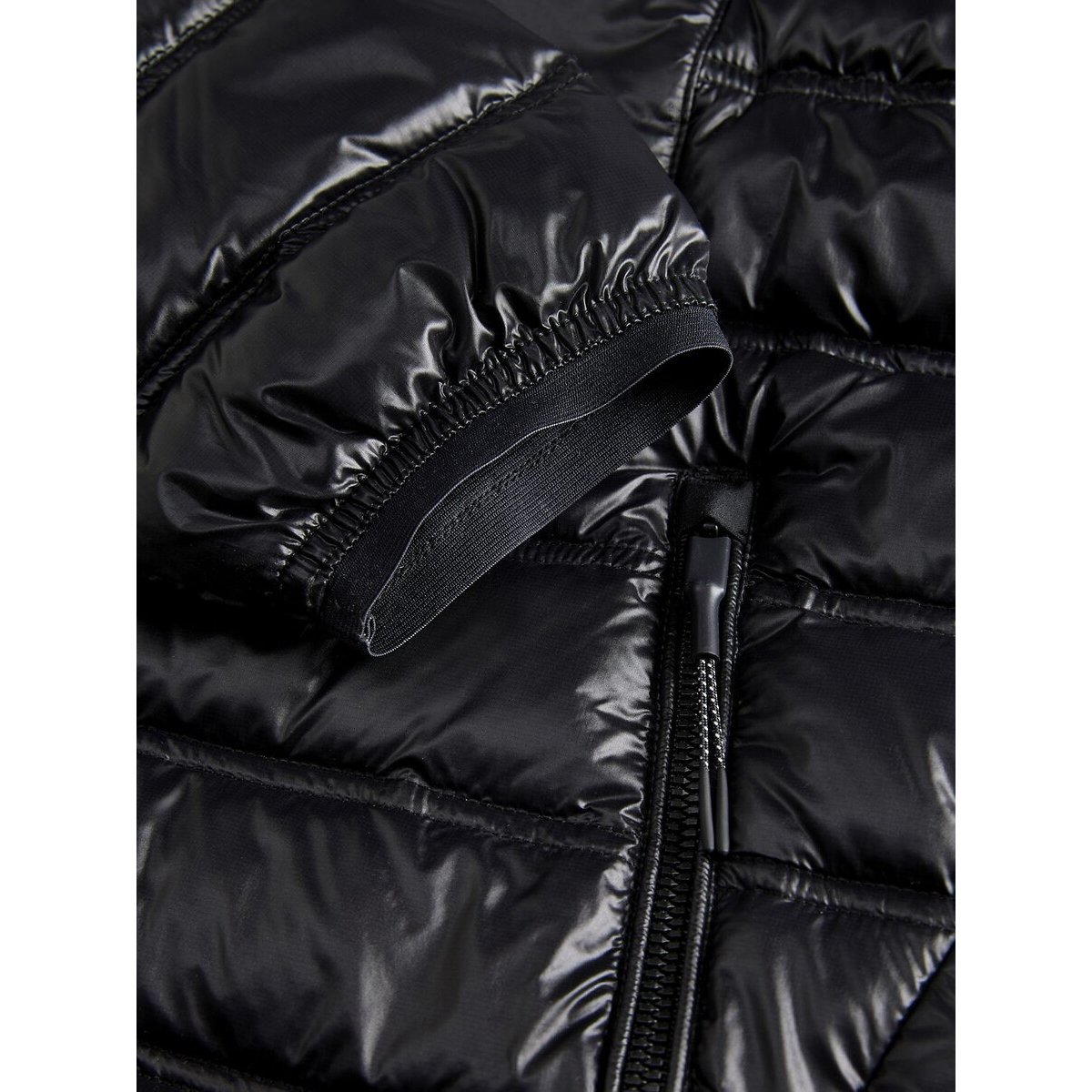 Chaqueta brillante con capucha negro, JACK & JONES