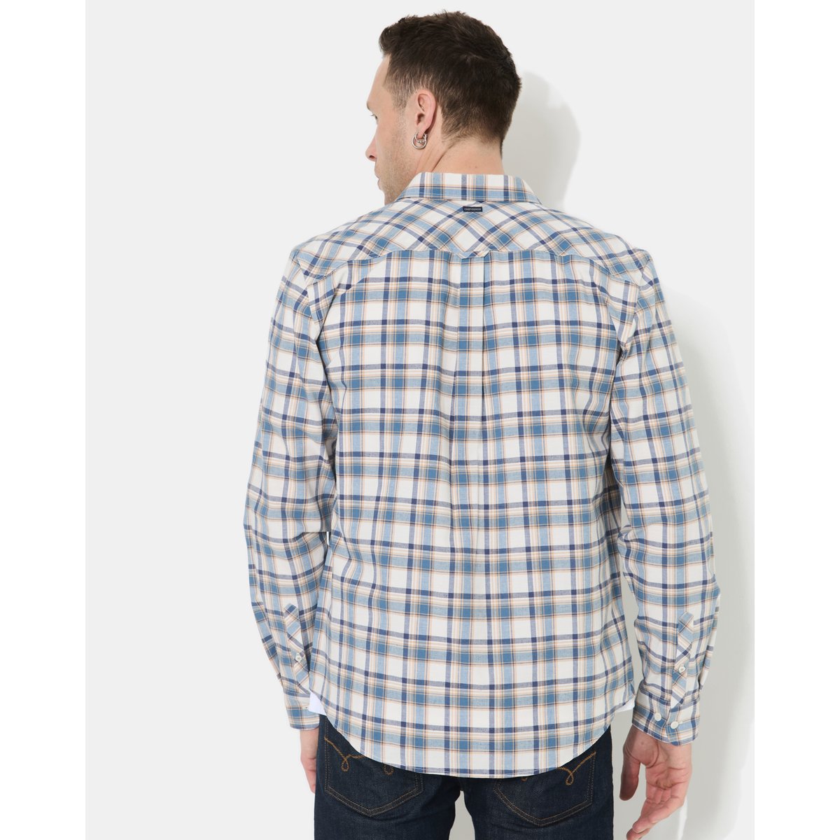 Chemise en coton DOUG bleu, CHEVIGNON
