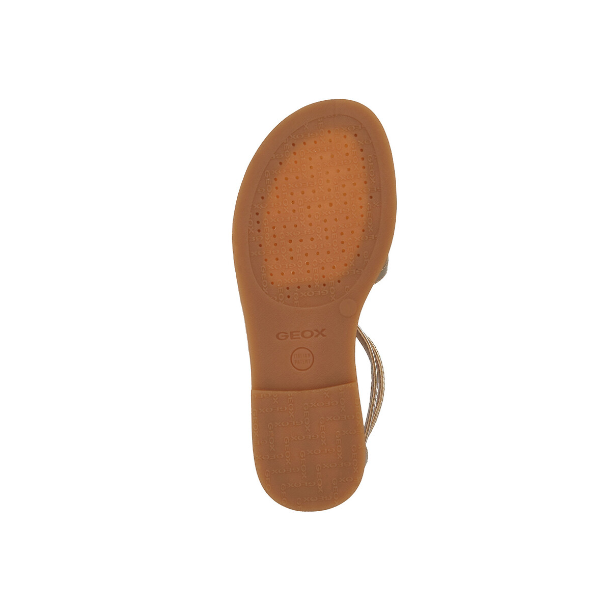Sandales respirantes Karly platine, GEOX