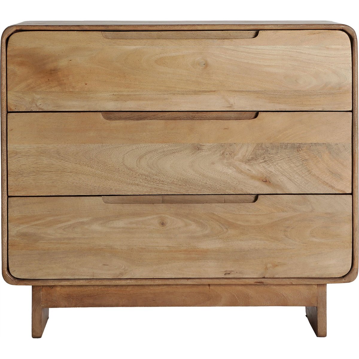 Commode en bois de manguier style scandinave bois naturel clair chaleureux, RECOLLECTION