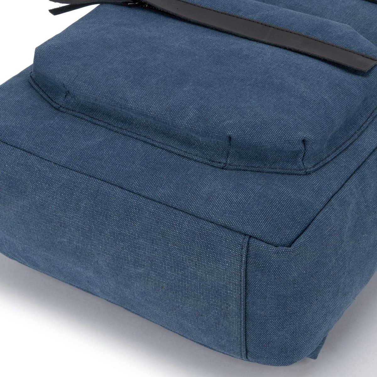 Sac à dos en toile et cuir DUGOMMIER denim, OH MY BAG