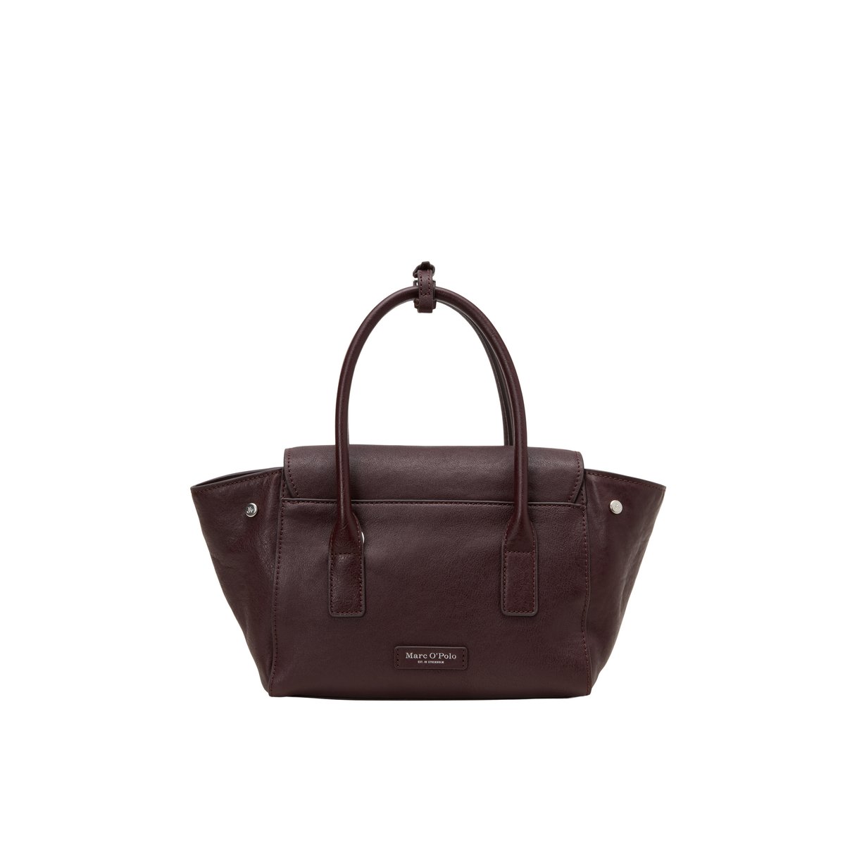 Sac cabas modèle Gitty petit format en cuir de vachette de qualité supérieure rouge fonce, MARC O'POLO