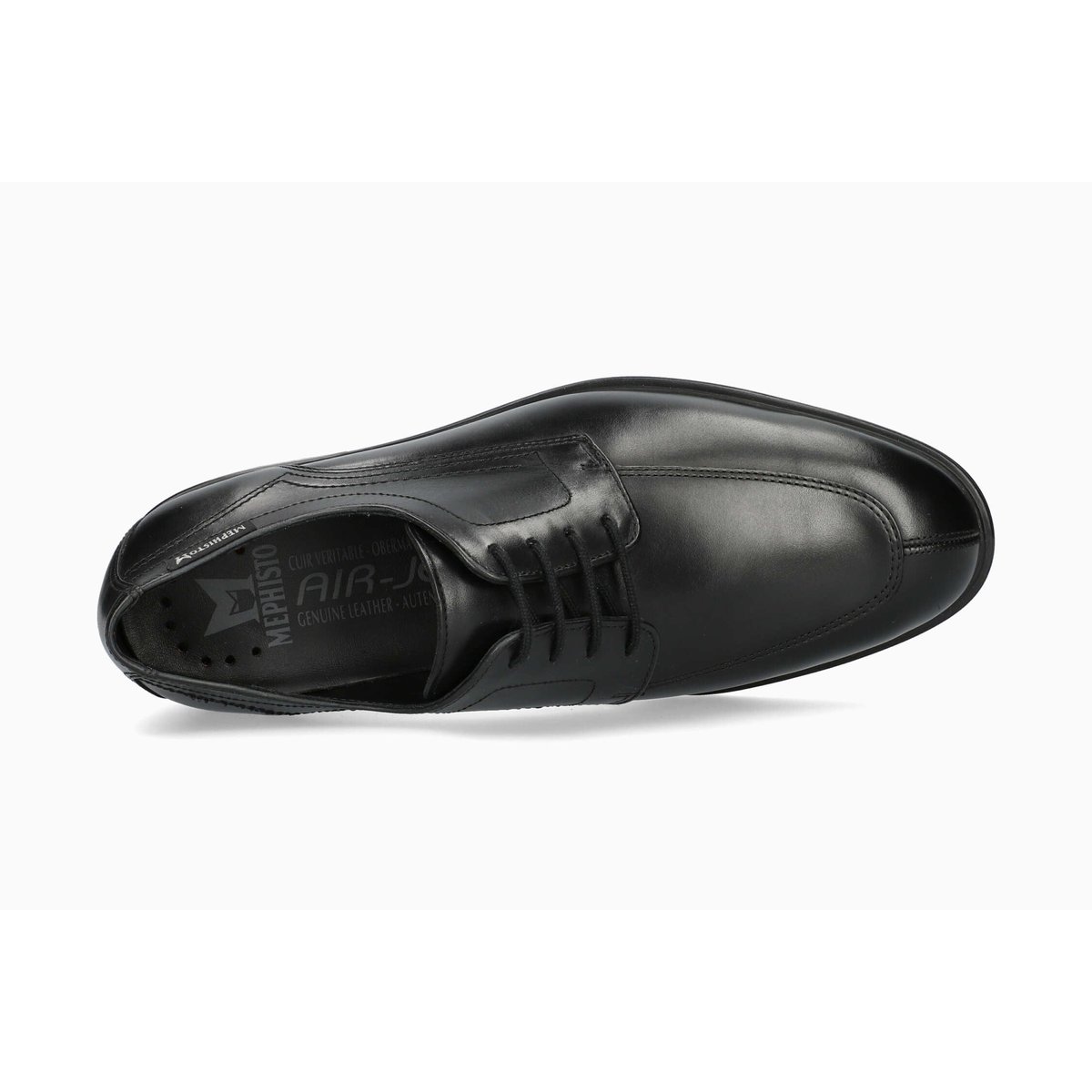 Derbies en cuir KOREY noir p5137883, MEPHISTO