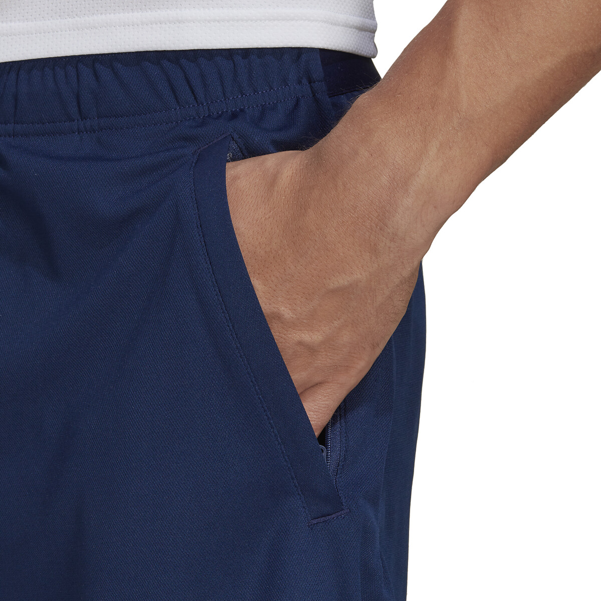 Effen short donker marine, adidas Performance