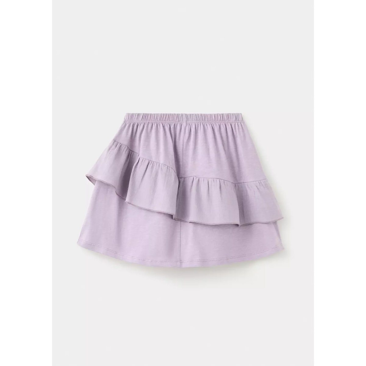 Jupe coton volants lilas, MANGO KIDS