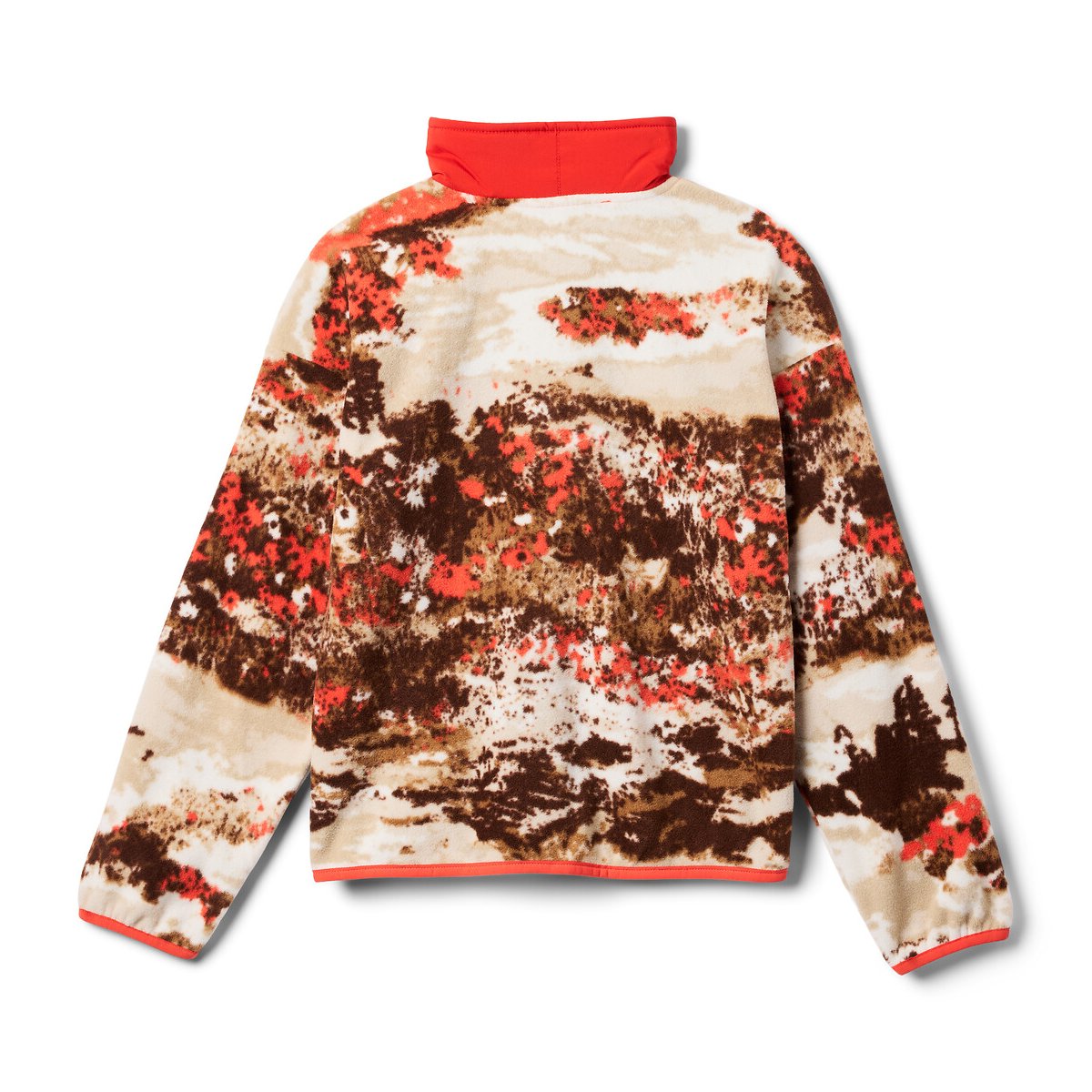 Veste polaire zippée, SEQUOIA imprimé orange, COLUMBIA