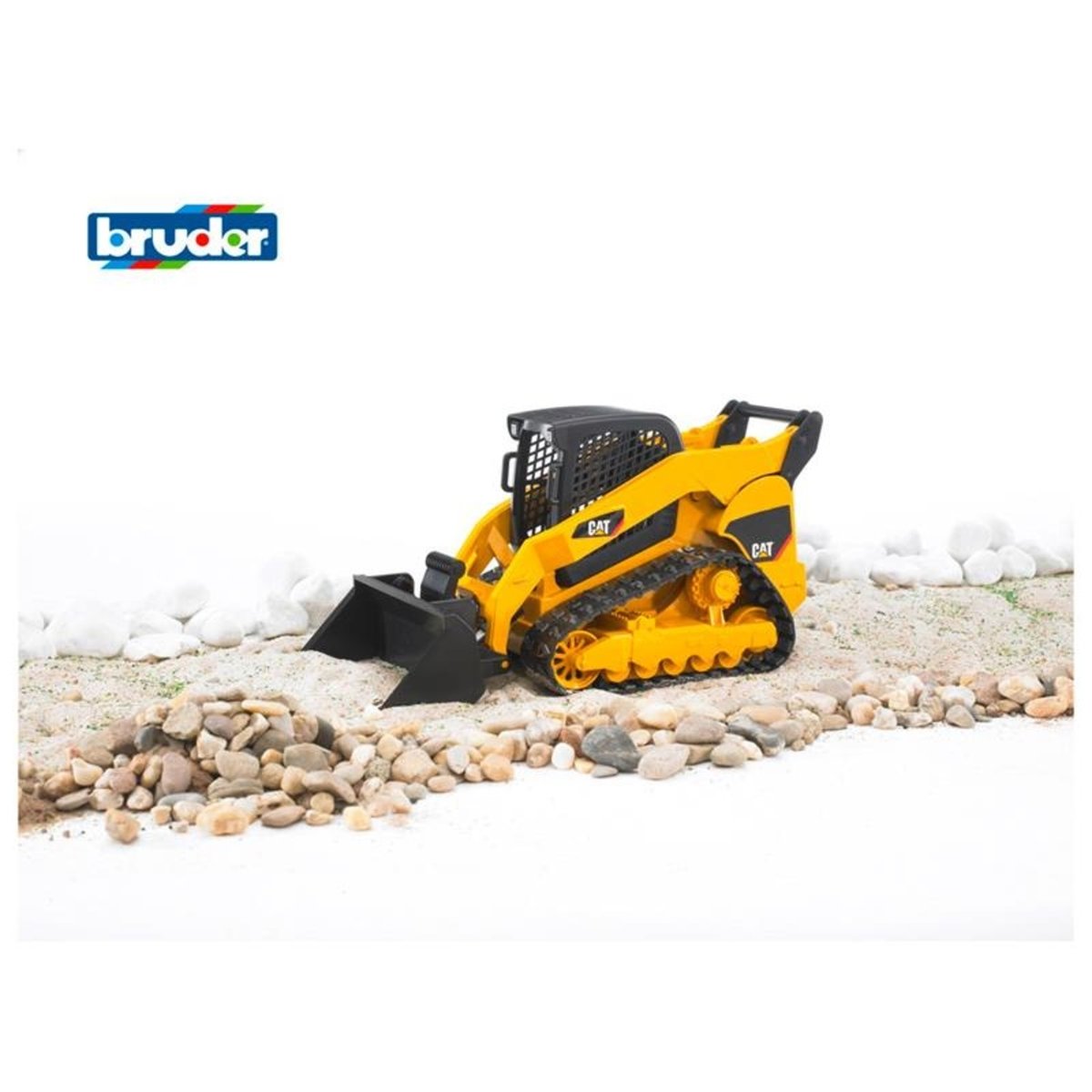 Chargeur Delta CAT jaune et noir, BRUDER