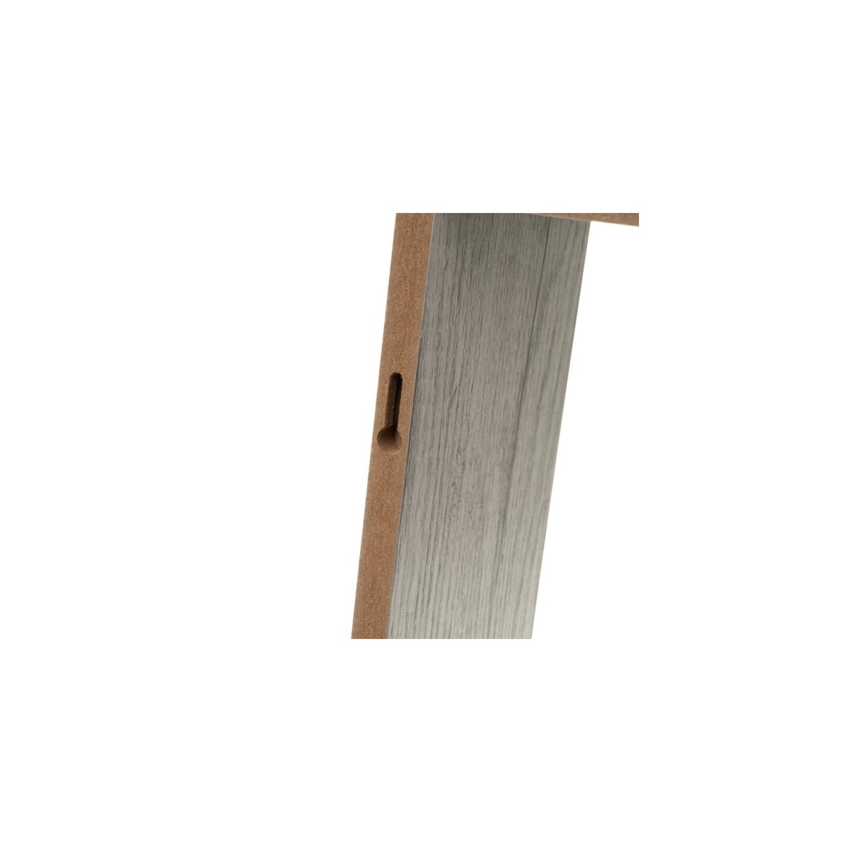 Set de 3 Étagères Murales Carrées en Bois Gris - 30x30x11.7cm gris, WADIGA